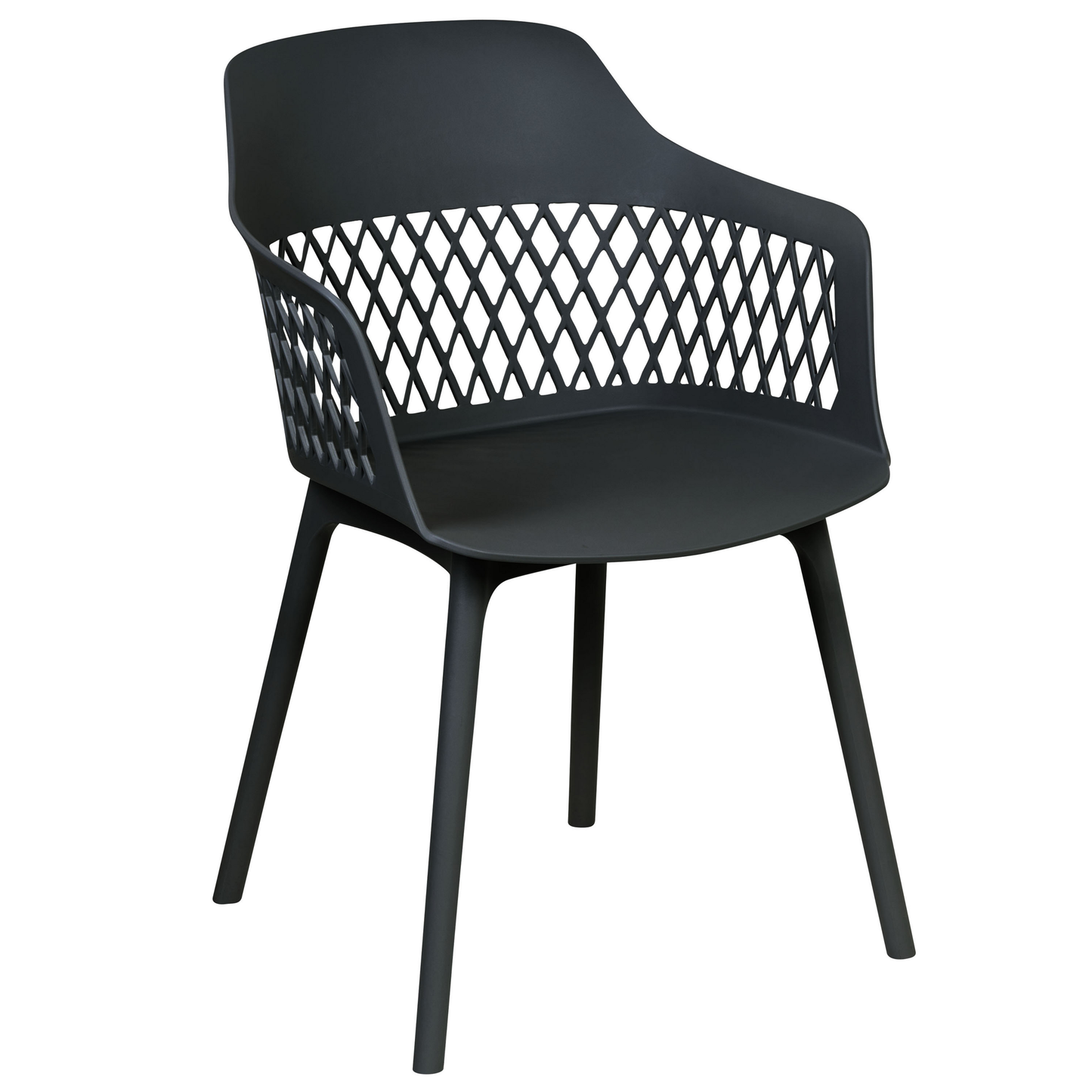 Esszimmerstuhl 2er Set ALMIRA Schwarz