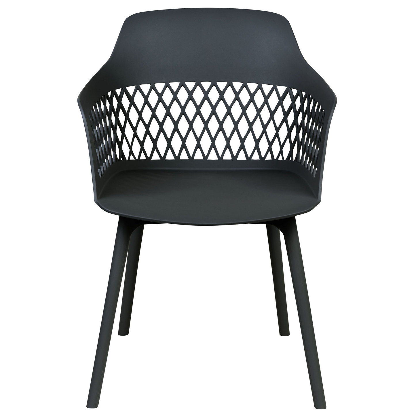 Esszimmerstuhl 2er Set ALMIRA Schwarz