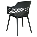 Esszimmerstuhl 2er Set ALMIRA Schwarz