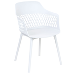Esszimmerstuhl 2er Set ALMIRA Weiss