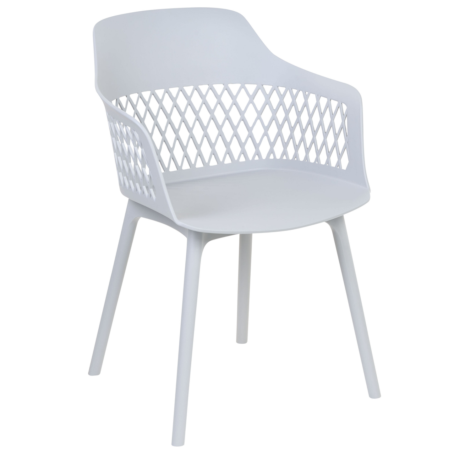 Esszimmerstuhl 2er Set ALMIRA Hellgrau