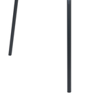 Esszimmerstuhl 2er Set BOONVILLE Samtstoff Schwarz