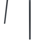 Esszimmerstuhl 2er Set BOONVILLE Samtstoff Hellgrau