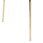 Esszimmerstuhl 2er Set Samtstoff Hellgrau BOONVILLE