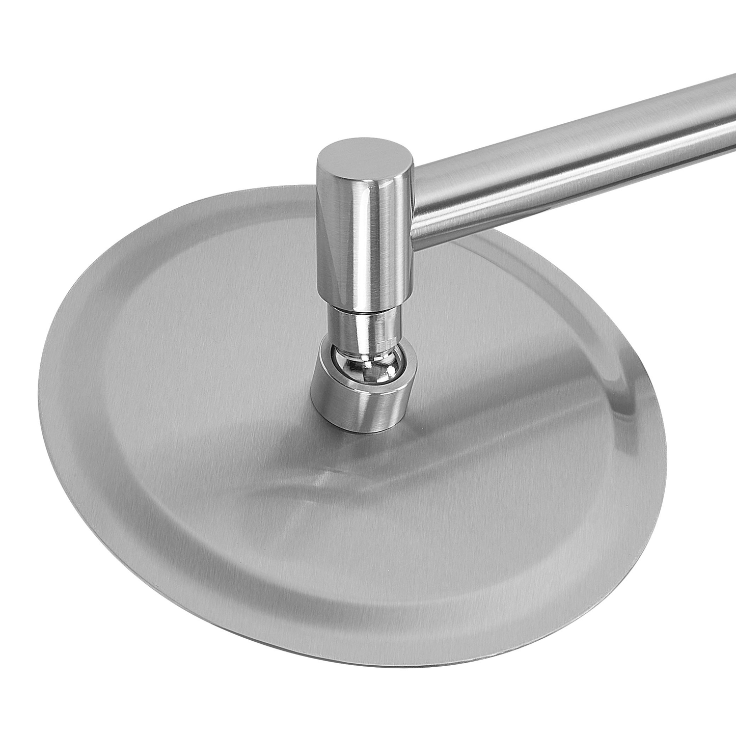 Freistehende Gartendusche OLZAI Silber