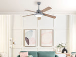 Deckenventilator mit Licht HOBBLE mit Fernbedienung Hellgrau