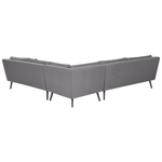 Garten Ecksofa 5-Sitzer LORETELLO Grau