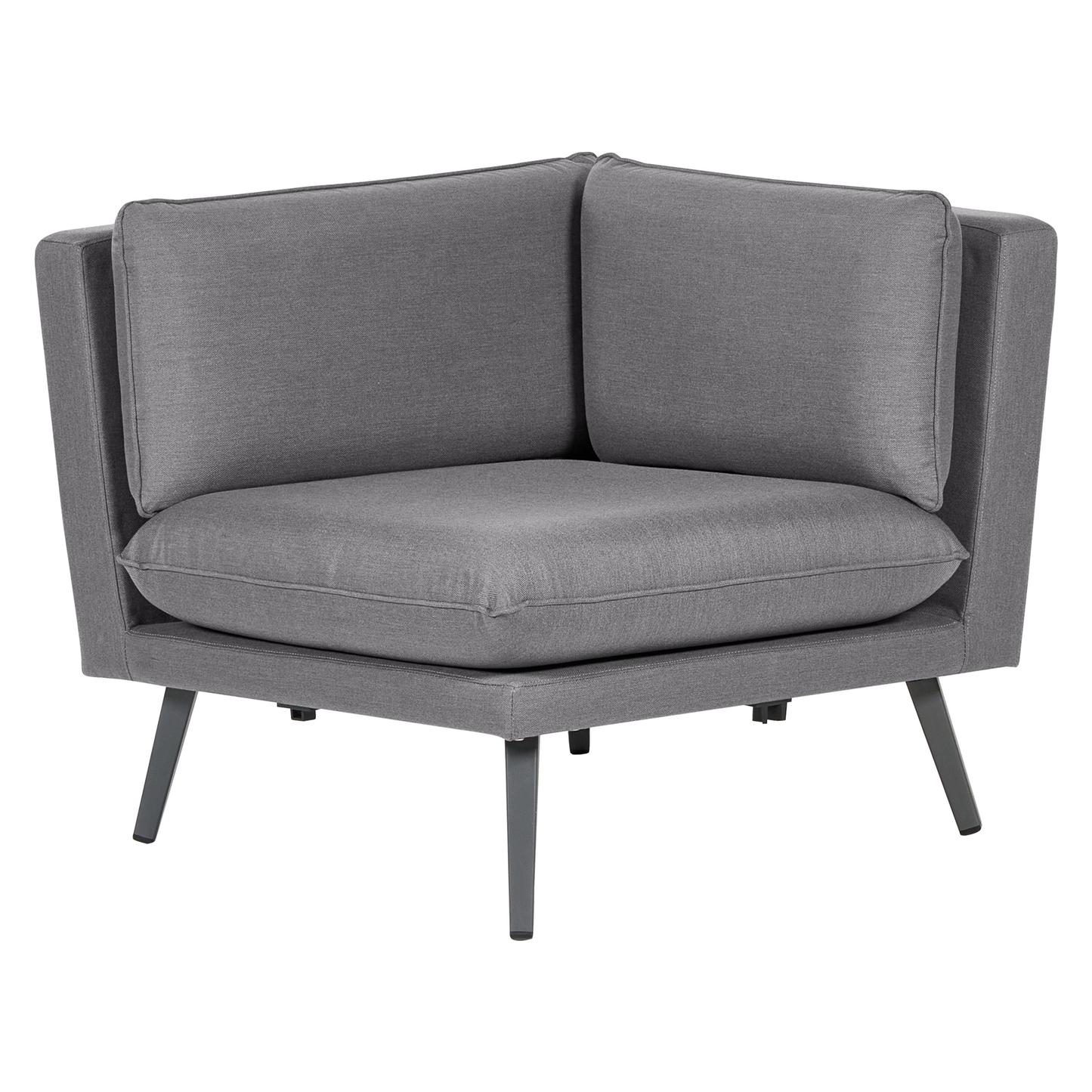 Garten Ecksofa 5-Sitzer LORETELLO Grau