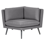 Garten Ecksofa 5-Sitzer LORETELLO Grau