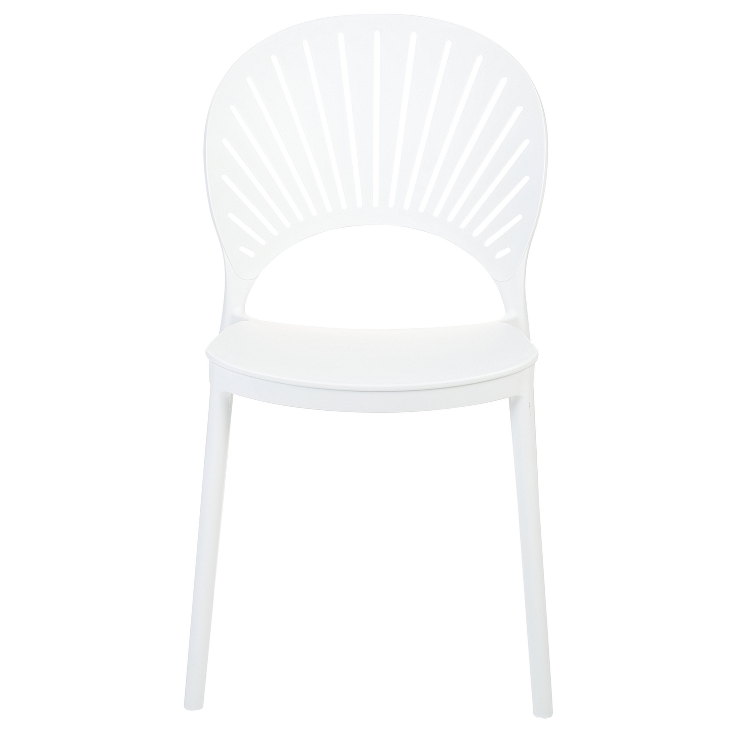 Gartenstuhl 4er Set OSTIA Weiss