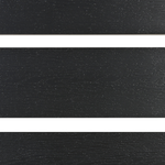 Gartenstuhl 6er Set VERNIO Schwarz / Silber