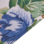 Teppich Baumwolle mehrfarbig 200 x 300 cm Blumenmuster Kurzflor FARWAN