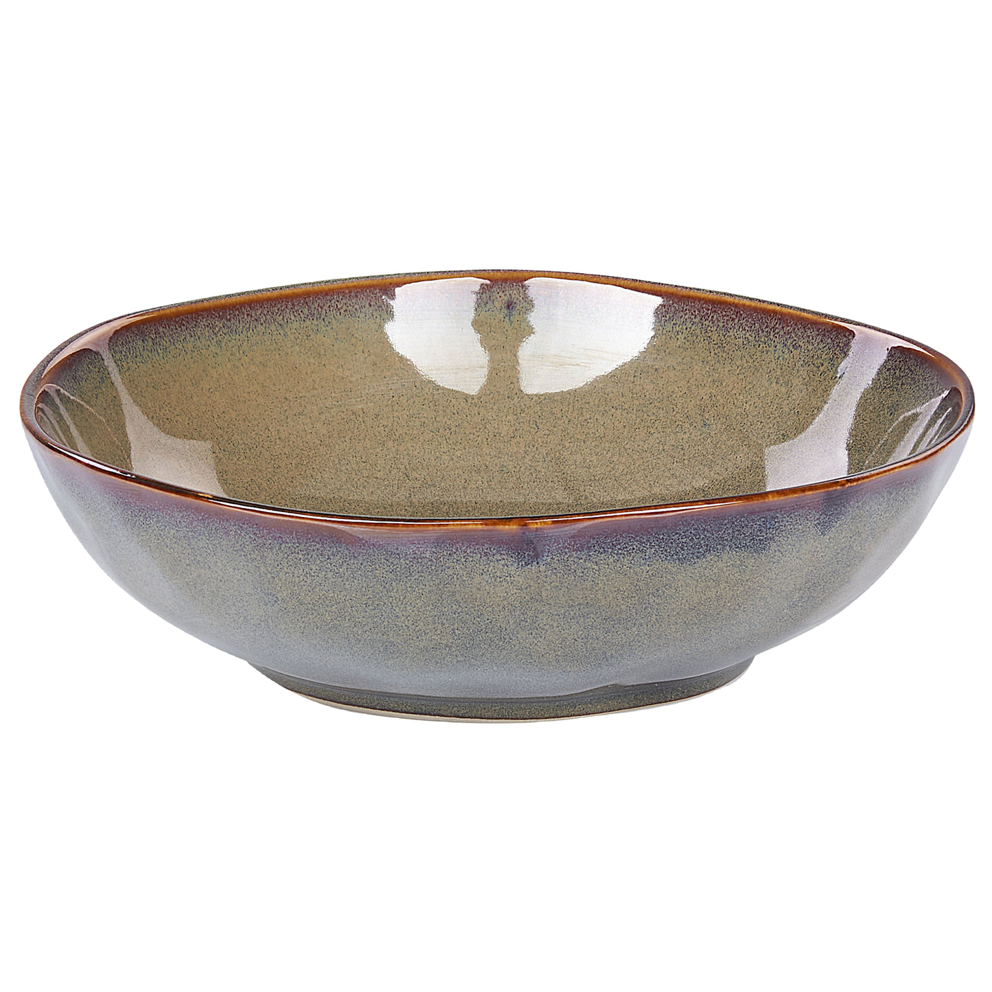 16-teiliges Tafelservice THYME Steinzeug Dunkelgrün