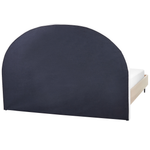 Bett mit Lattenrost Stoff MILLAY 180 x 200 cm Cremeweiss