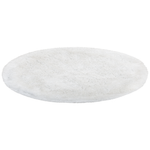 Teppich weiss ⌀ 140 cm Shaggy CIDE