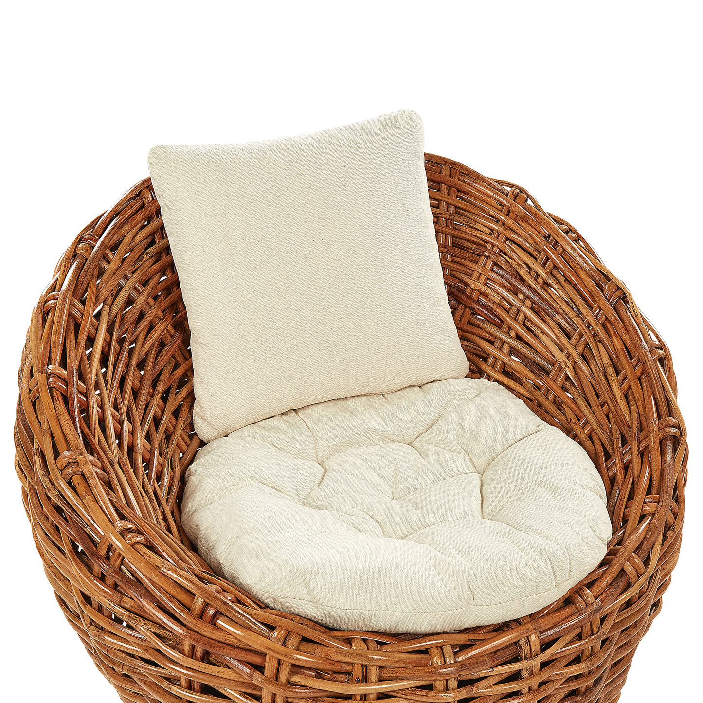 Gartenstuhl LERICI Rattan Naturfarben