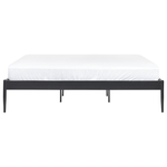 Bett mit Lattenrost Metall VAURS 180 x 200 cm Schwarz