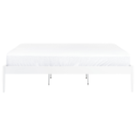 Bett mit Lattenrost Metall VAURS 180 x 200 cm Weiss