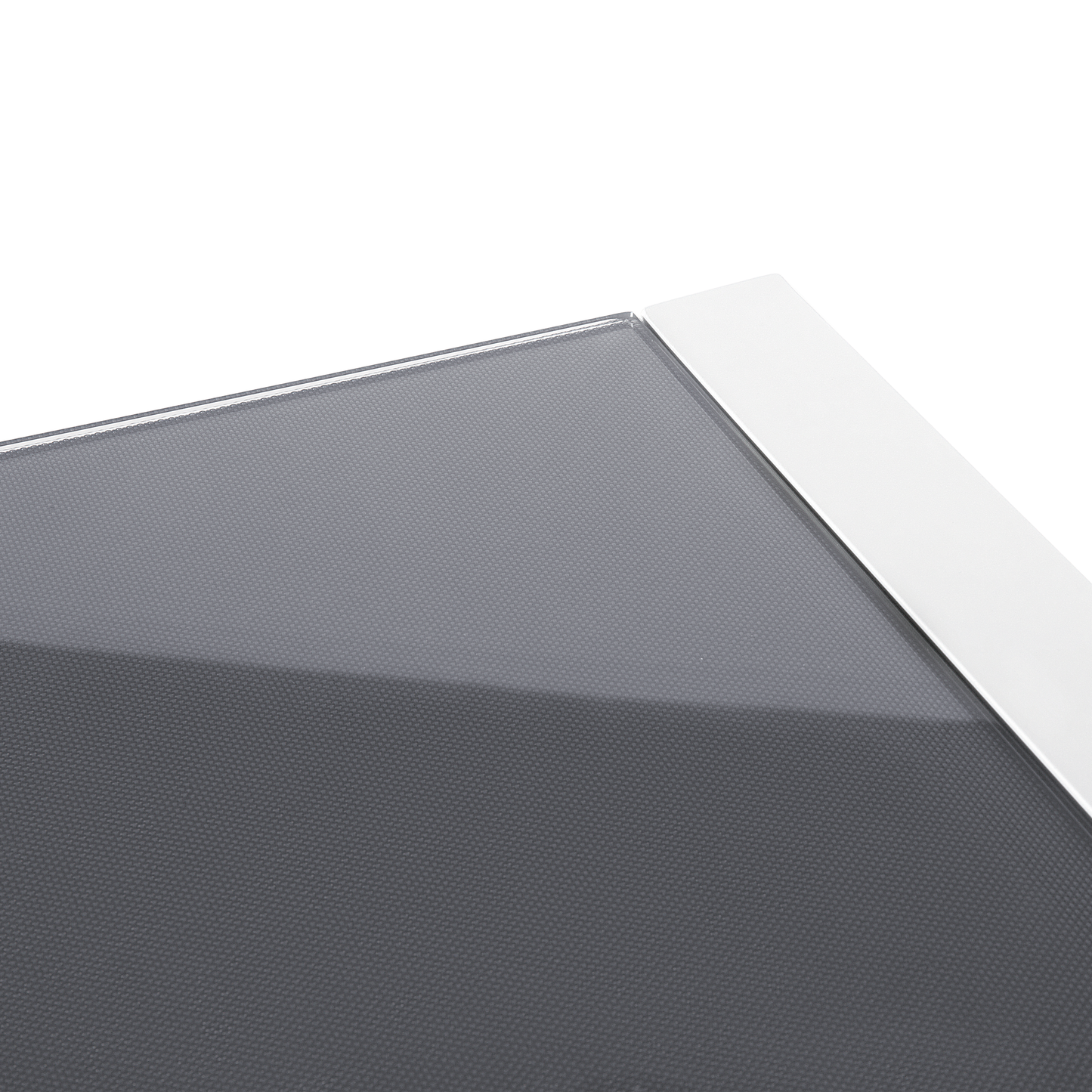 Gartentisch BACOLI 210 cm 90 cm Glas Cremeweiss