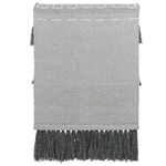 Wandbehang JIWA Baumwolle 106 cm Grau