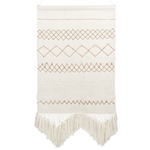 Wandbehang BAZDAN Baumwolle 107 cm Beige
