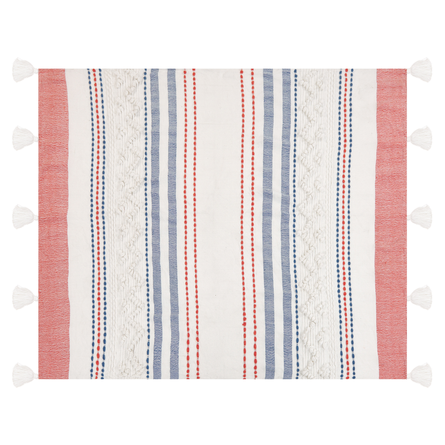 Kuscheldecke CUBUK 130 x 150 cm Bunt