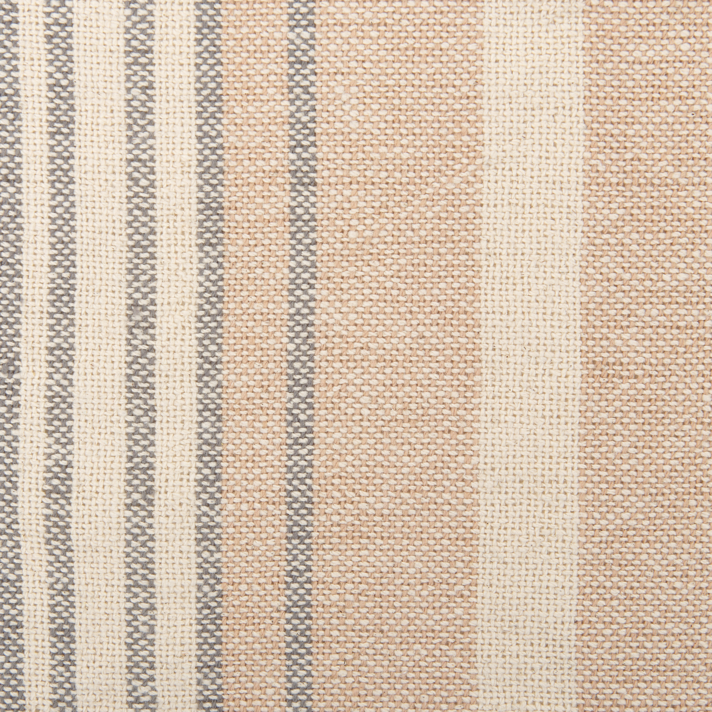 Kuscheldecke YARSELI Baumwolle 130 x 170 cm Beige