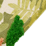 Kinderteppich Baumwolle mehrfarbig 80 x 150 cm Dschungelmotiv JANHTO