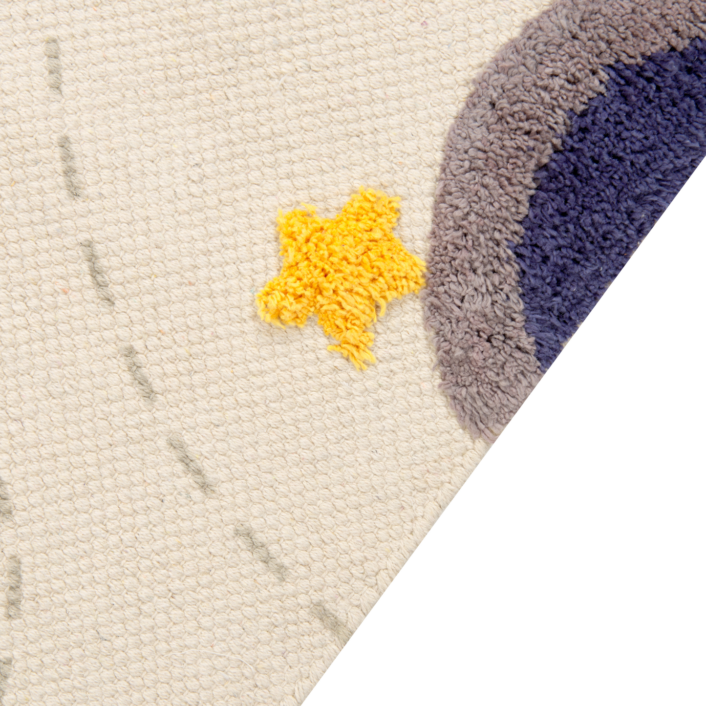 Kinderteppich Baumwolle mehrfarbig 80 x 150 cm Planeten LANGSA