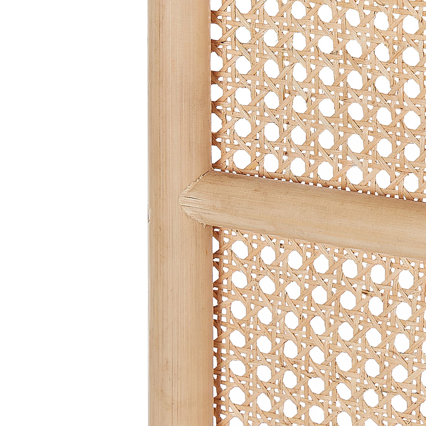 Raumteiler 3-teilig POTENZA Naturfarben 105 cm 180 cm