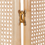 Raumteiler 3-teilig POTENZA Naturfarben 105 cm 180 cm