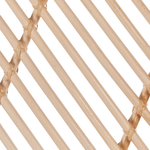 Raumteiler 3-teilig COSENZA Hellbraun 106 cm 180 cm