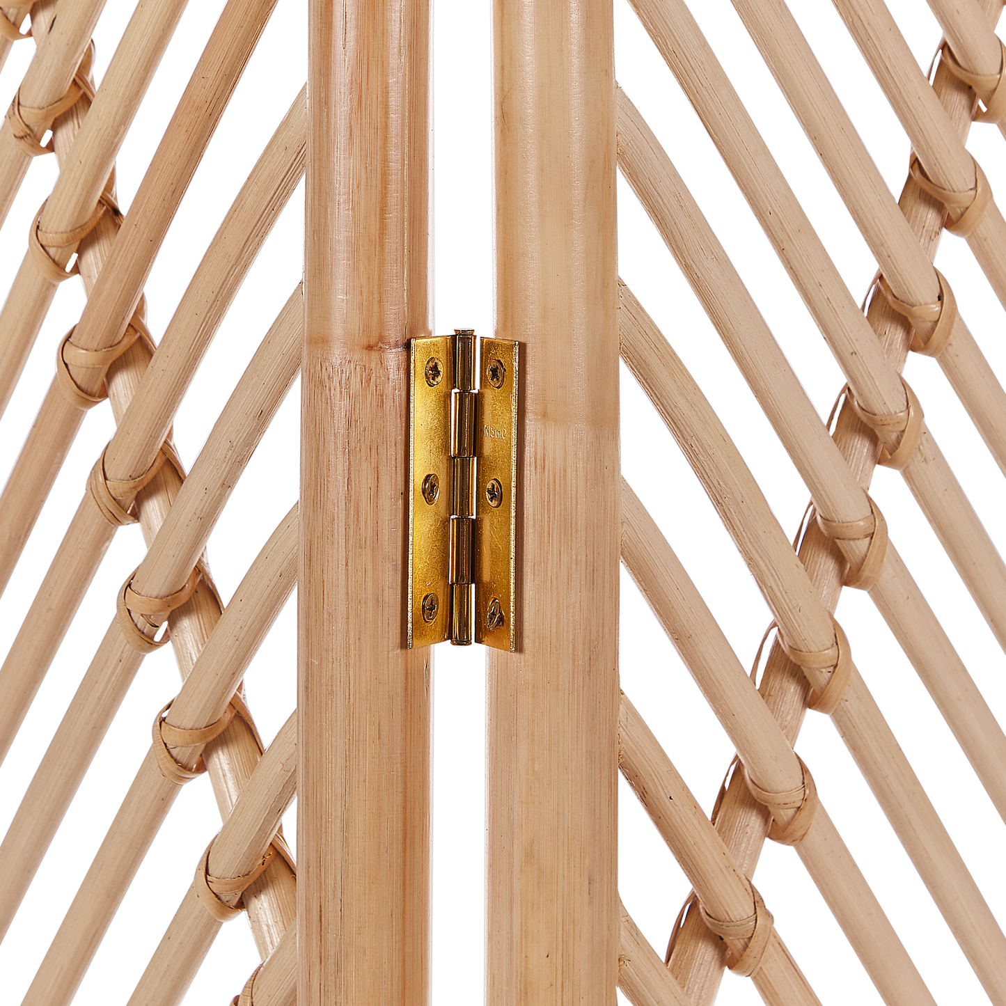 Raumteiler 3-teilig COSENZA Hellbraun 106 cm 180 cm