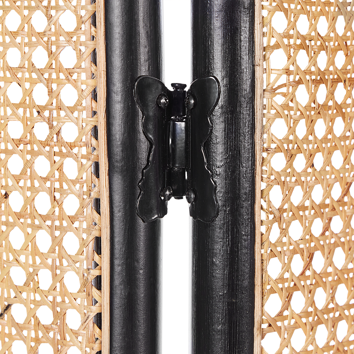 Raumteiler 3-teilig POTENZA Hellbraun 105 cm 180 cm