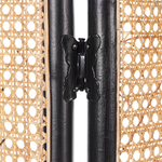 Raumteiler 3-teilig POTENZA Hellbraun 105 cm 180 cm