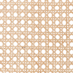 Raumteiler 3-teilig CORTONA Hellbraun 118 cm 180 cm