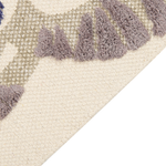 Kinderteppich Baumwolle beige 80 x 150 cm Tiermuster SINGKIL