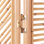 Raumteiler 3-teilig LAMEZIA Hellbraun 117 cm 180 cm