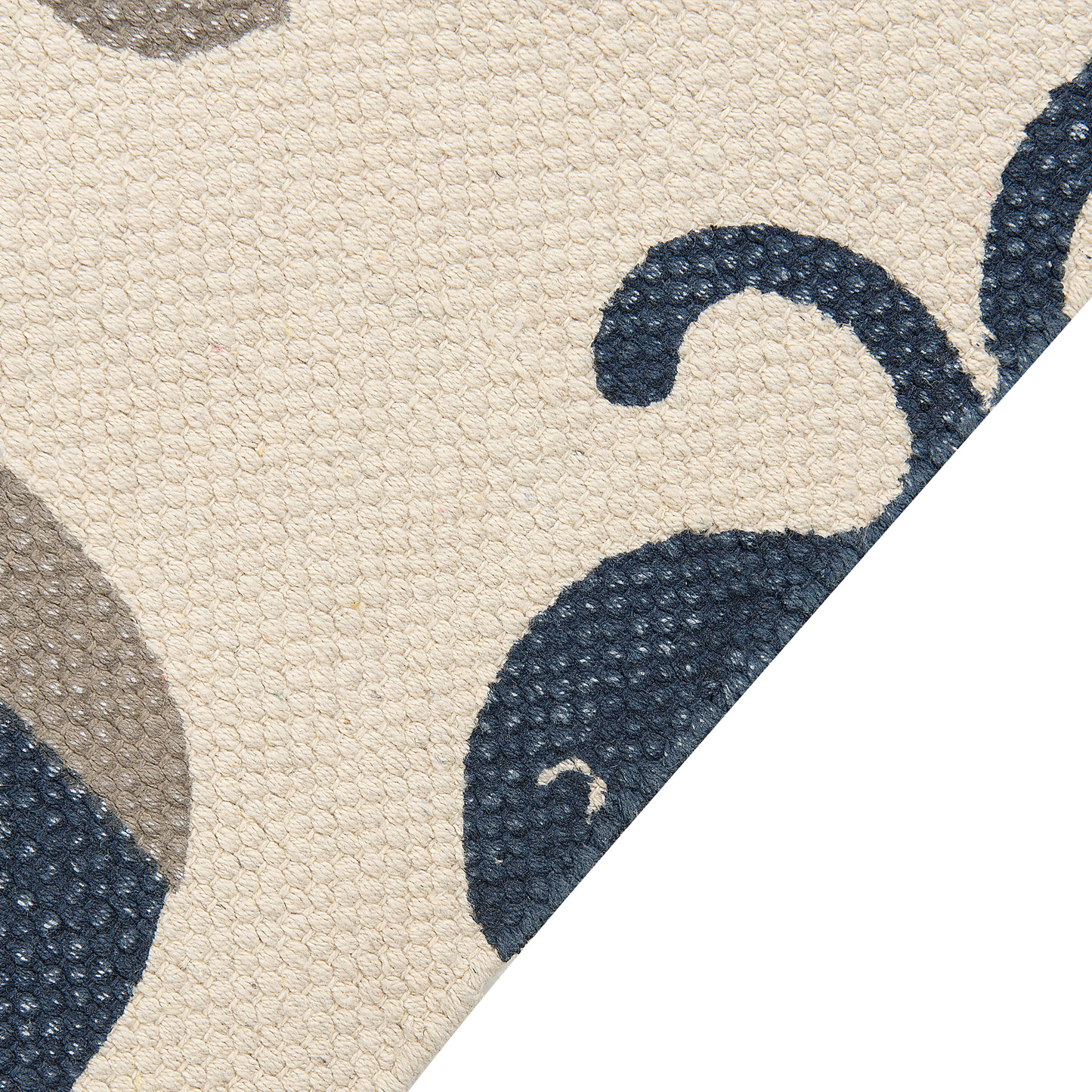 Kinderteppich Baumwolle mehrfarbig 80 x 150 cm Tiermuster PORSEA