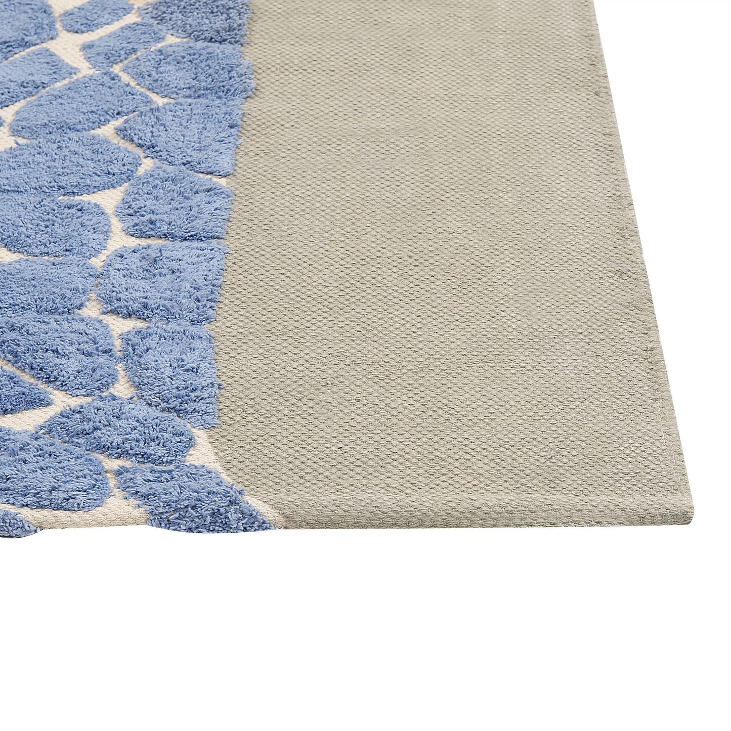 Kinderteppich Baumwolle mehrfarbig 80 x 150 cm Giraffenmotiv SAKUBO