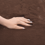 Kunstfellteppich Kaninchen braun 160 x 230 cm MIRPUR