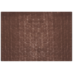 Kunstfellteppich Kaninchen braun 160 x 230 cm Shaggy THATTA