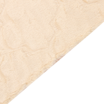 Kunstfellteppich Kaninchen beige 160 x 230 cm Shaggy GHARO