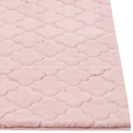 Kunstfellteppich Kaninchen rosa 160 x 230 cm Shaggy GHARO