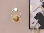 LED Wandlampe PONUGA Metall Gold