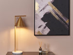 Tischleuchte MOCAL Metall Gold
