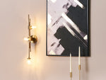 Wandlampe TULIJA Metall Gold