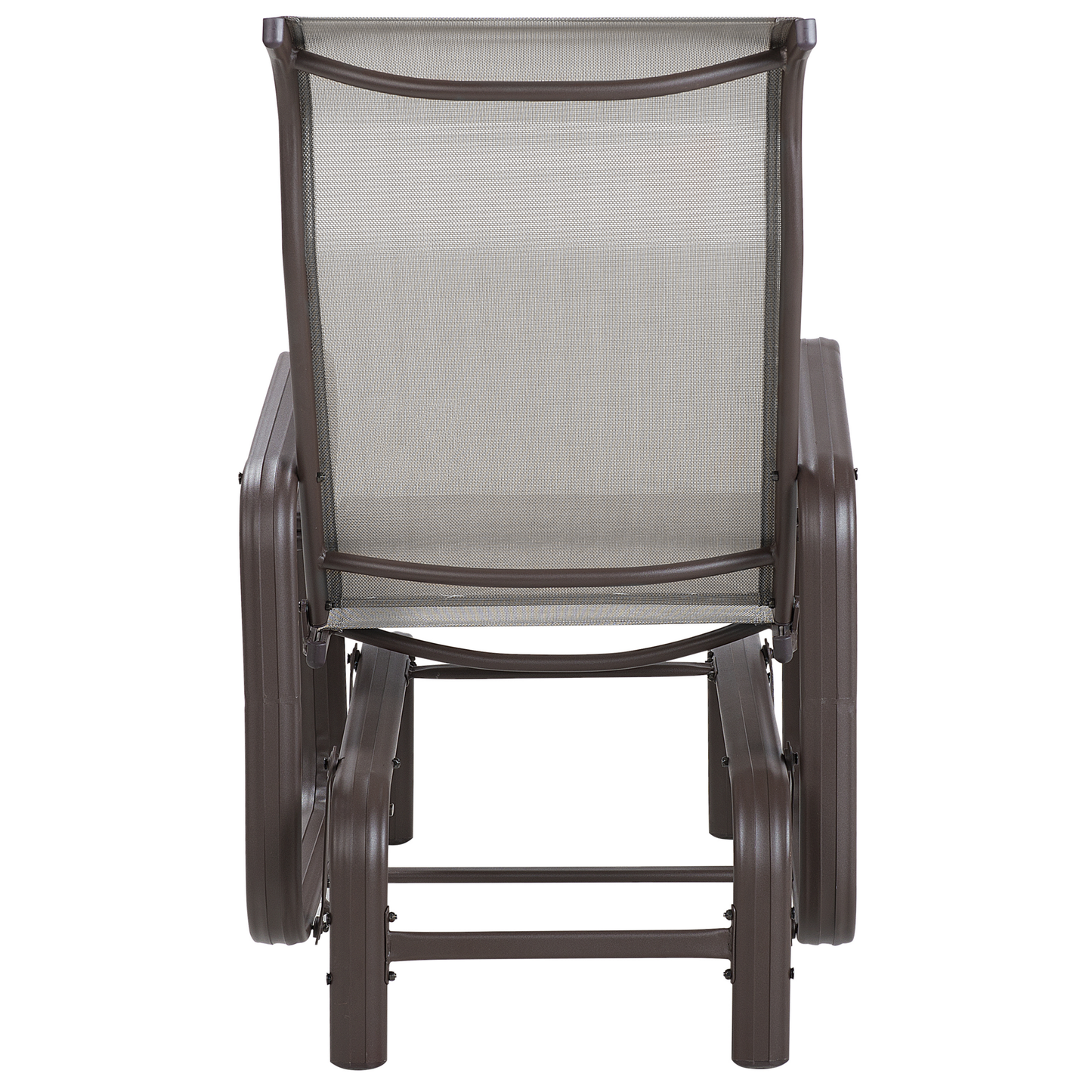 Gartenstuhl BORGIO Metall Grau