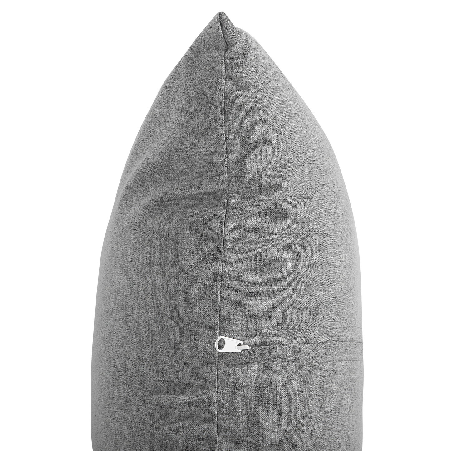 Gartenmöbel Set 4-Sitzer LIPARI inkl. Kissen Metall Grau