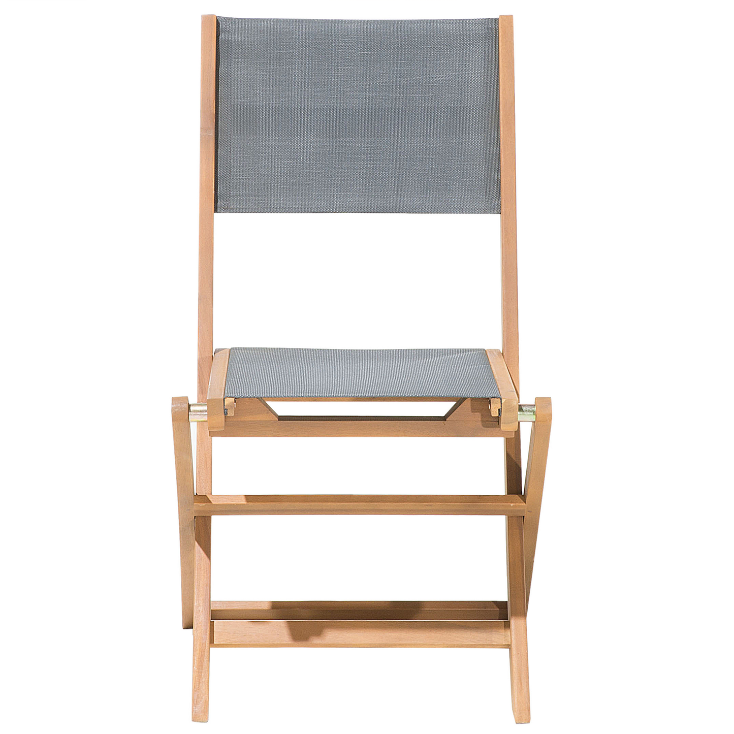 Gartenmöbel Set mit Liegestühlen 8-Sitzer CESANA Akazienholz Hellbraun